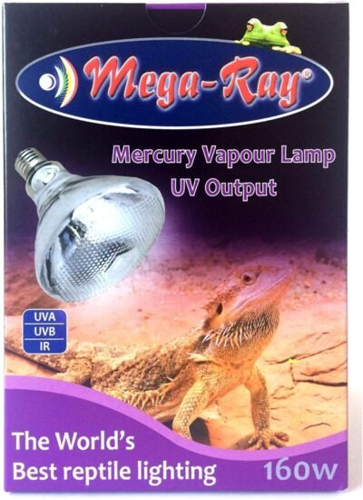 Mega-Ray Mercury Vapor Bulb - 160 Watts 120V