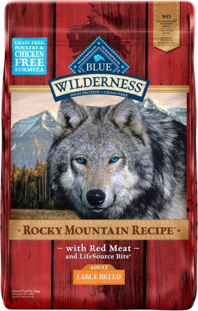 Blue Buffalo Wilderness Rocky Mountain Recipe High Protein Grain Free
