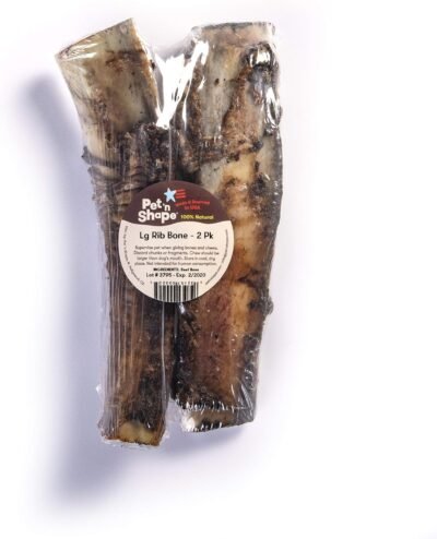 Pet 'n Shape All Natural Dog Chewz Rib Bone Treat