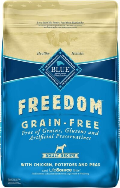 Blue Buffalo Freedom Grain Free Natural Adult Dry Dog Food Chicken