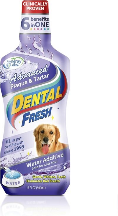 Dental Fresh Water Additive for Pets - Clinically Proven Simply Add