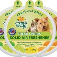 Citrus Magic Pet Odor Absorbing Solid Air Freshener Pack of 3