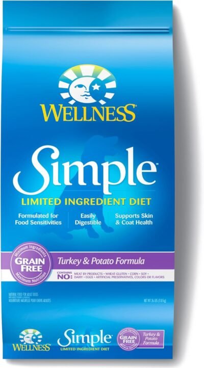Wellness Simple Natural Limited Ingredient Dry Dog Food Turkey &