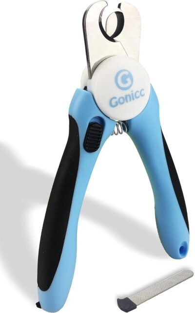 gonicc Dog & Cat Pets Nail Clippers and Trimmers - with Safety Guard
