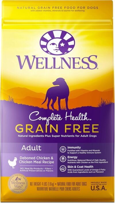 Wellness Complete Health Natural Grain Free Dry Dog Food Chicken