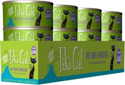 Tiki Cat Luau Grain-Free Low-Carbohydrate Wet Food with Poultry or