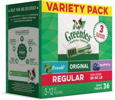 GREENIES 3-Flavor Variety Packs 3 12 oz Packs