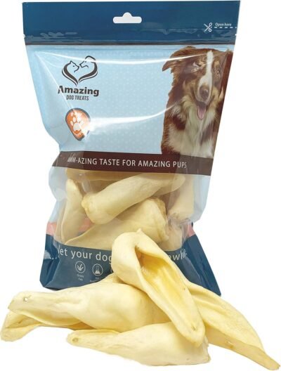 Lamb Ears - Premium - All Natural Rawhide Alternative - Excellent Dog