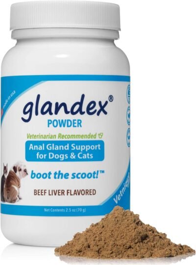 Glandex Dog & Cat Anal Gland Sac Fiber Supplement with Pumpkin
