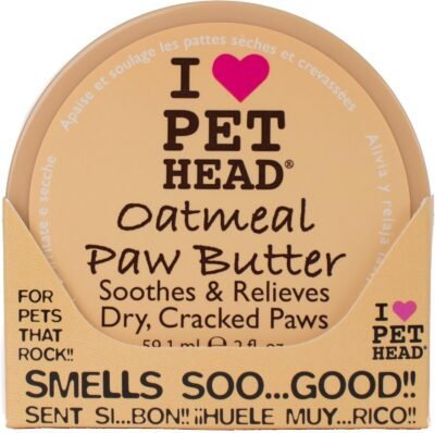 Pet Head Oatmeal Natural Paw Butter 2oz