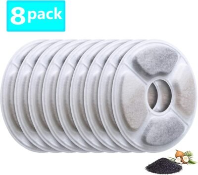 Lxiyu Pet Fountain Filter Cat and Dog Fountain Replacement Filters