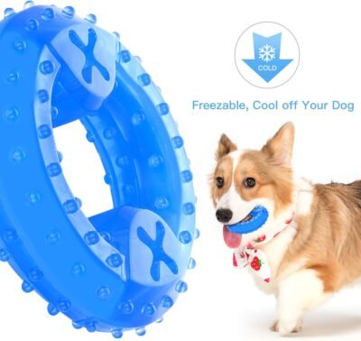 NWK Freezable Pet Teether Cooling Chew Toy for Dogs Teething Toy for
