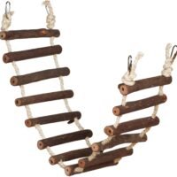 Prevue Hendryx 62807 Naturals Rope Ladder Bird Toy Large