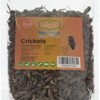 Appetizing Mealworms Natural Dried Crickets - Food for Bearded