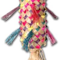 Planet Pleasures Spiked Pinata Natural Bird Toy
