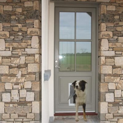 Ideal Pet Products Designer Series Plastic Pet Door with Telescoping