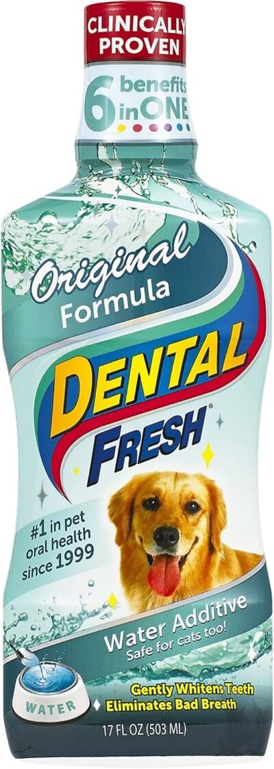 Dental Fresh Water Additive for Pets - Clinically Proven Simply Add
