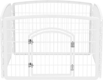IRIS 24'' Exercise 4-Panel Pet Playpen with Door