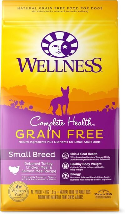 Wellness Complete Health Natural Grain Free Dry Dog Food Small Breed