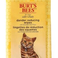 Burt's Bees For Cats Natural Dander Reducing Wipes Kitten and Cat