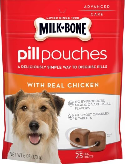 Milk-Bone Pill Pouches Approx 125 Pill Treats for Dogs to Conceal