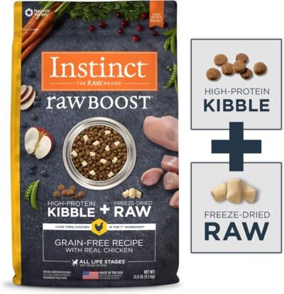 Instinct Raw Boost Grain Free Recipe Natural Dry Dog Food