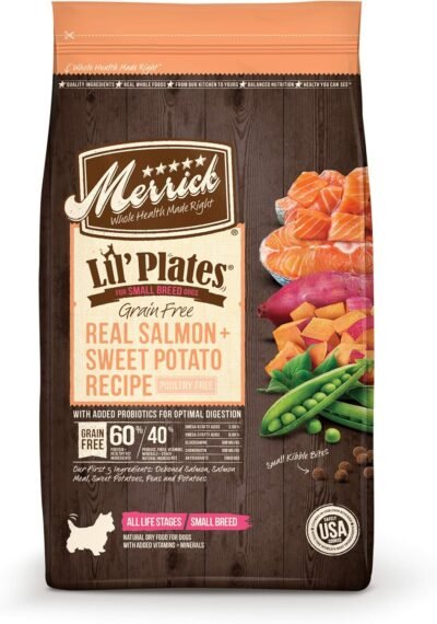 Merrick Lil' Plates Grain Free Real Salmon Sweet Potato Small Breed