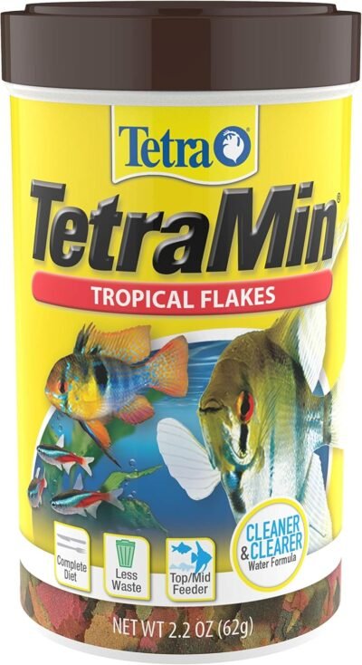 TetraMin Nutritionally Balanced Tropical Flake Food for Tropical Fish