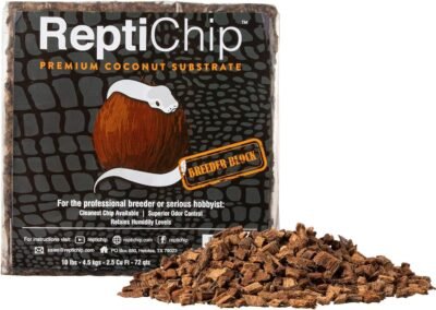 ReptiChip Premium Coconut Reptile Substrate 72 Quarts Perfect for