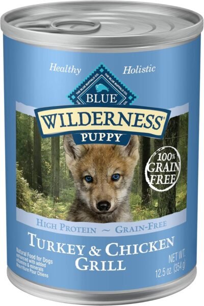 Blue Buffalo Wilderness High Protein Grain Free Natural Puppy Wet Dog