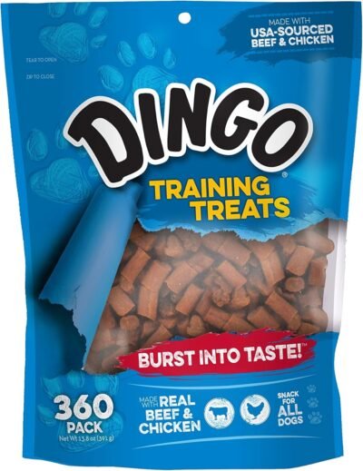 Dingo Soft & Chewy BeefChicken Training Treats 360-Count