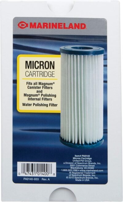 MarineLand PA0140 Micron Cartridge Fits Magnum Canister Filters 1-Pack