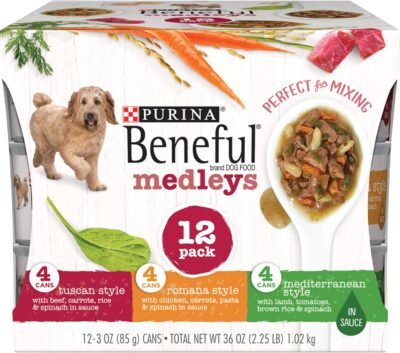 Purina Beneful Medleys Adult Wet Dog Food Variety Pack