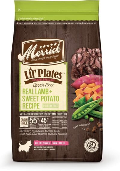 Merrick Lil' Plates Grain Free Real Lamb Sweet Potato Small Breed Dry