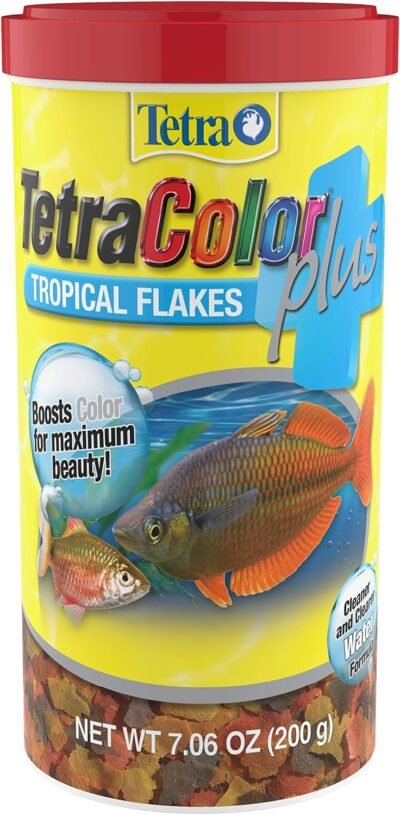 TetraColor PLUS Tropical Flakes with Color Enhancing
