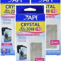 API 3 Pack Crystal Bio-Chem Zorb Internal Filter Cartridges Size 10 2