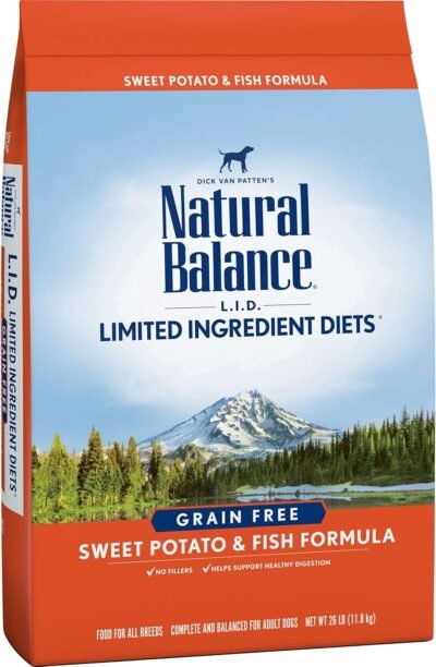 Natural Balance LID Limited Ingredient Diets Dry Dog Food Grain Free