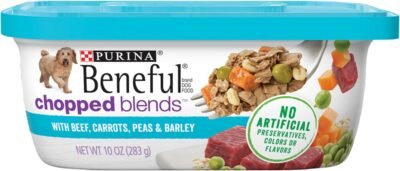 Purina Beneful Chopped Blends Adult Wet Dog Food - 8 10 oz Tubs