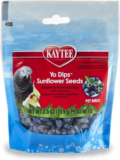 Kaytee Fiesta Blueberry Flavored Yogurt Dipped Sunflower Seeds Bird