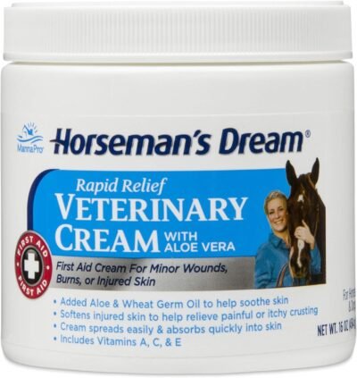 Manna Pro Horseman's Dream Veterinary Cream First Aid Cream with Aloe
