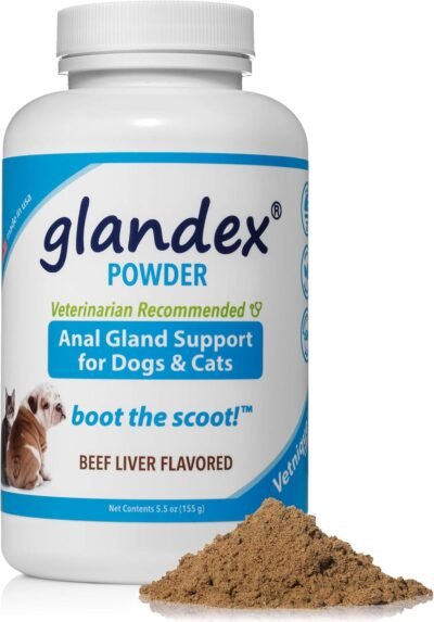 Glandex Dog Fiber Supplement for Anal Glands with Pumpkin Digestive