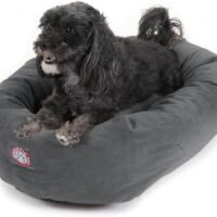 Suede Dog Bed By Majestic Pet Products