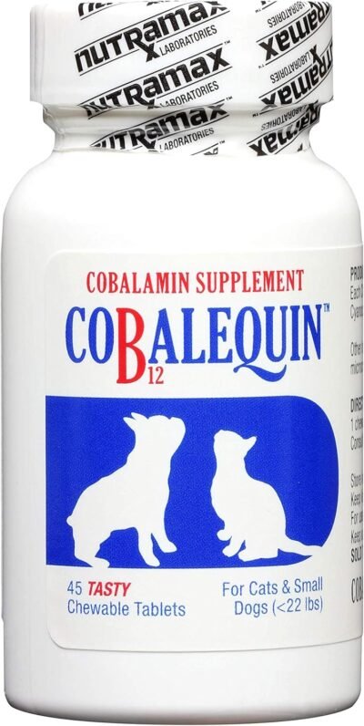 Cobalequin Chew Tabs 45 Ct for CatsSmall Dogs 22 Lbs