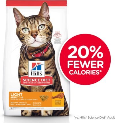 Hill's Science Diet Dry Cat Food Adult Light for Weight Management