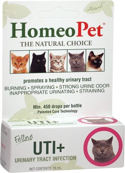 HomeoPet Feline Urinary Tract Infection Supplement