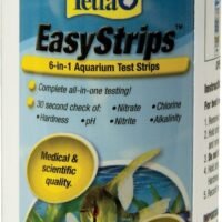 Tetra EasyStrips 6-in-1 Aquarium Test Strips for FreshSalt Water