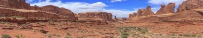 Reptile Habitat Background Arches' Park Avenue for 20L 3-Sided