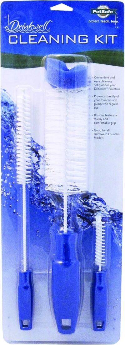 PetSafe Drinkwell Dog and Cat Water Fountain Cleaning Kit 3 Brushes