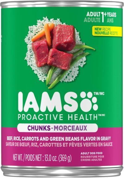 IAMS PROACTIVE HEALTH Canned Wet Dog Food 12 count