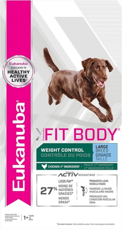 Eukanuba Fit Body Weight Control Large Breed Dry Dog Food